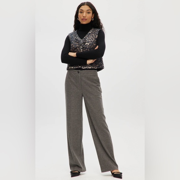 Hilary Radley Pants - NWOT Hilary Radley Wide-Leg, High Rise Women's Pants